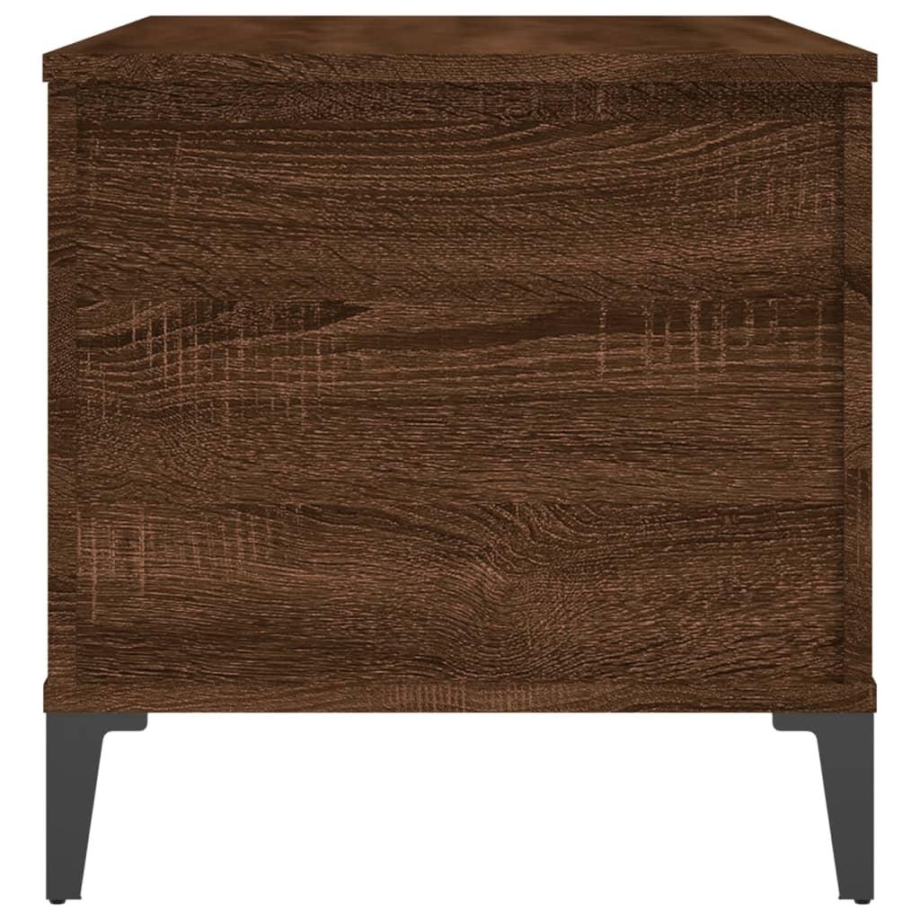 Kavos staliukas, rudas ąžuolo, 90x44,5x45cm, apdirbta mediena