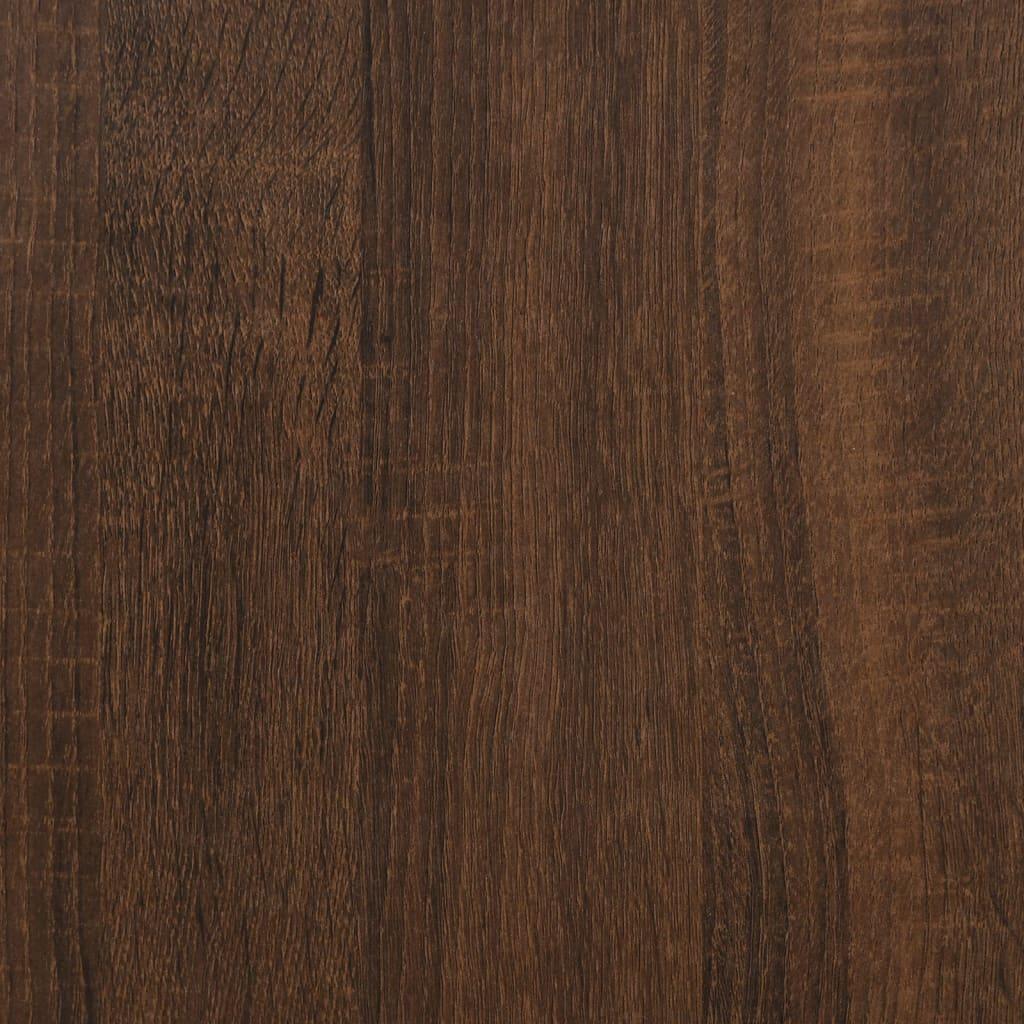 Kavos staliukas, rudas ąžuolo, 90x44,5x45cm, apdirbta mediena