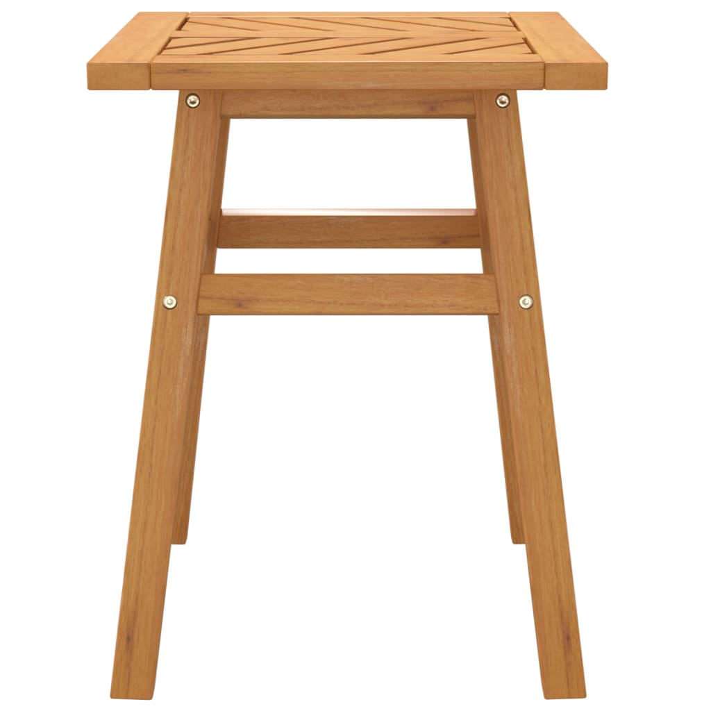 Šoninis staliukas, 45x45x60cm, akacijos medienos masyvas