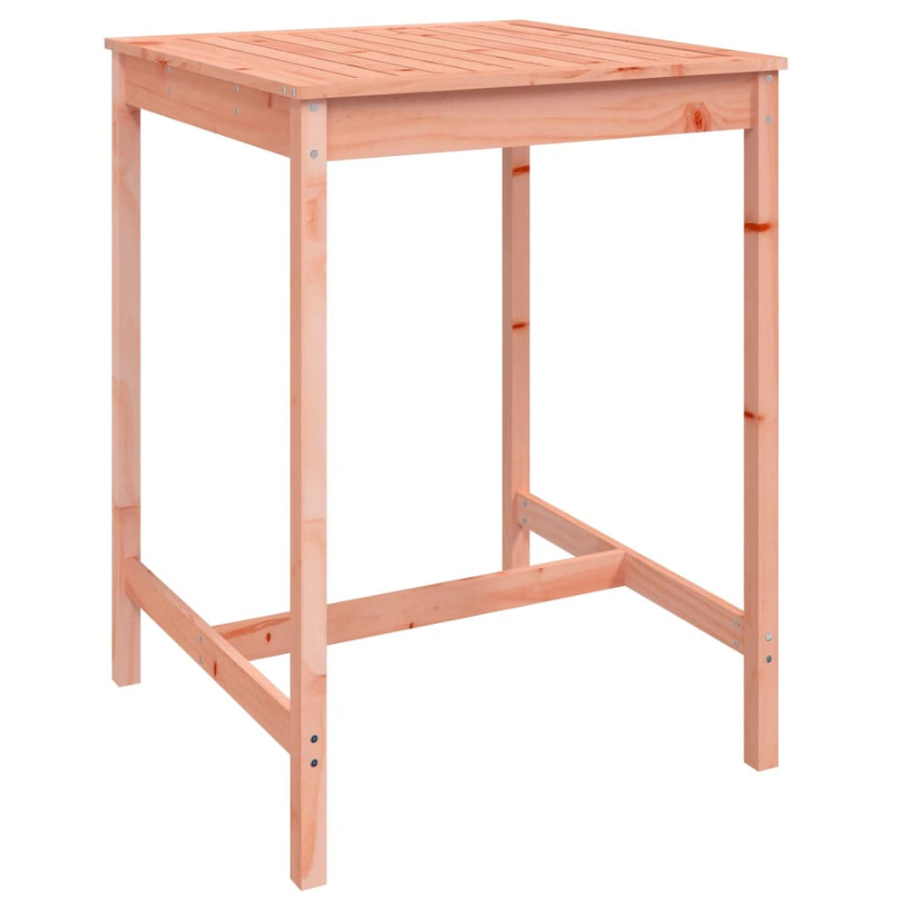 Sodo stalas, 82,5x82,5x110cm, duoglas eglės medienos masyvas