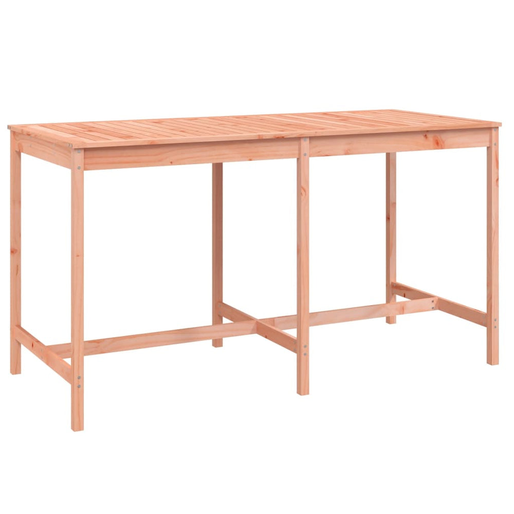 Sodo stalas, 203,5x90x110cm, duoglas eglės medienos masyvas