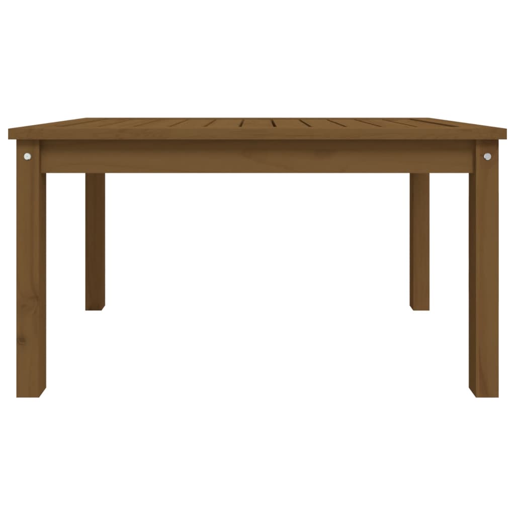 Sodo stalas, medaus rudas, 82,5x50,5x45cm, pušies masyvas