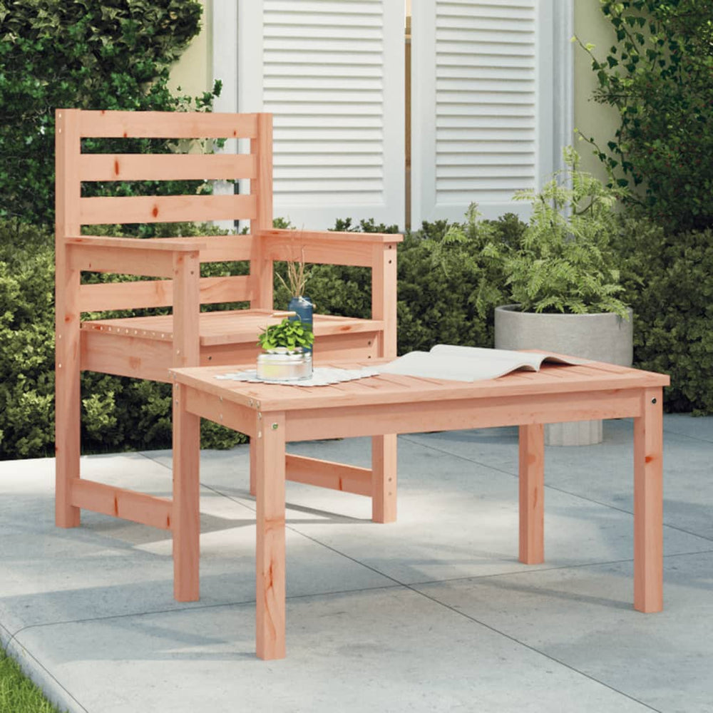 Sodo stalas, 82,5x50,5x45cm, duoglas eglės medienos masyvas