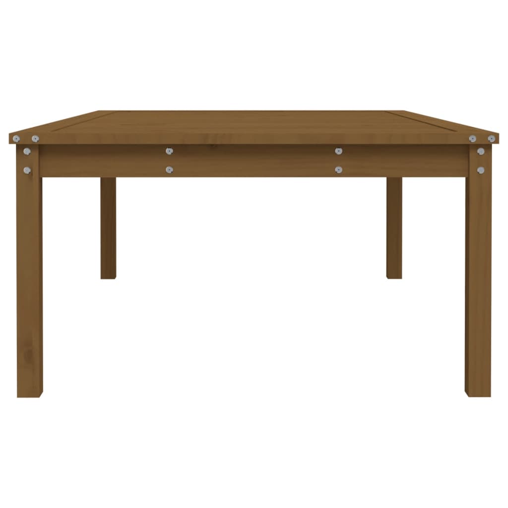 Sodo stalas, medaus rudas, 121x82,5x45cm, pušies masyvas