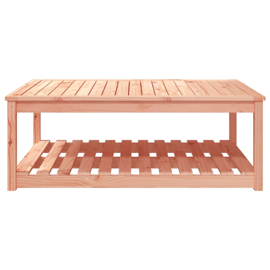 Sodo stalas, 121x82,5x45cm, duoglas eglės medienos masyvas
