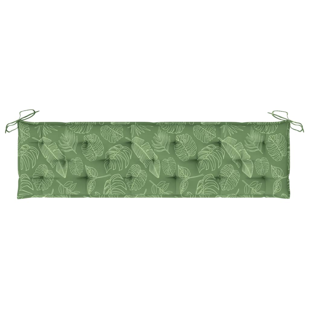 Suoliuko pagalvėlės, 2vnt., 180x50x7cm, audinys, su lapais