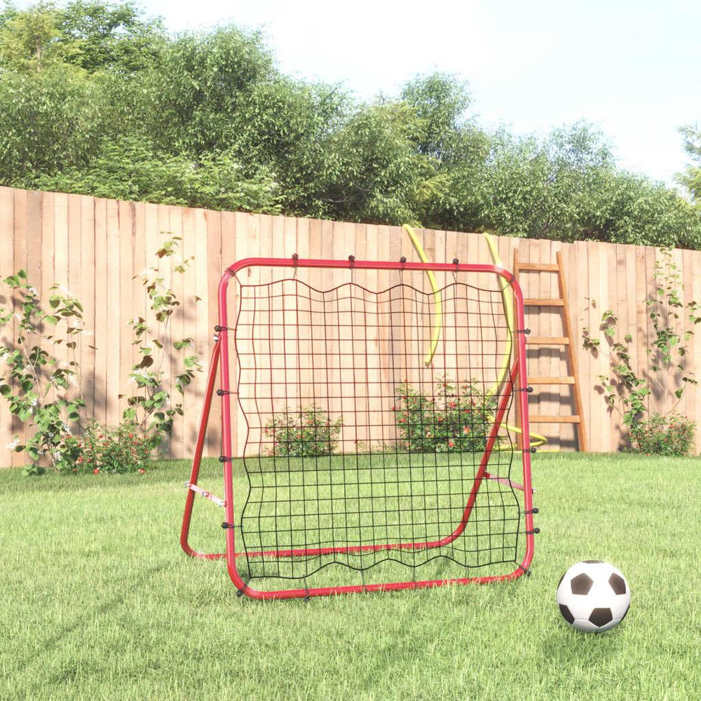 Futbolo kamuolio atšokimo sienelė, 96x80x96cm, plienas/PE