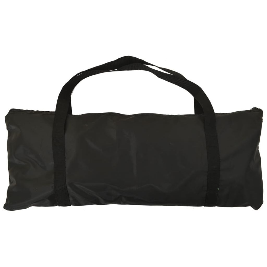Futbolo tinklas, juodas/geltonas, 183x85x120cm, poliesteris
