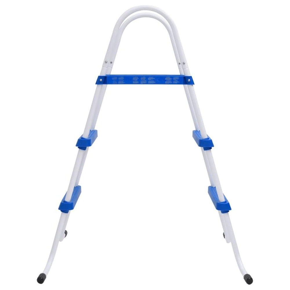 Baseino kopėčios, mėlynos ir baltos spalvos, 84cm, plienas