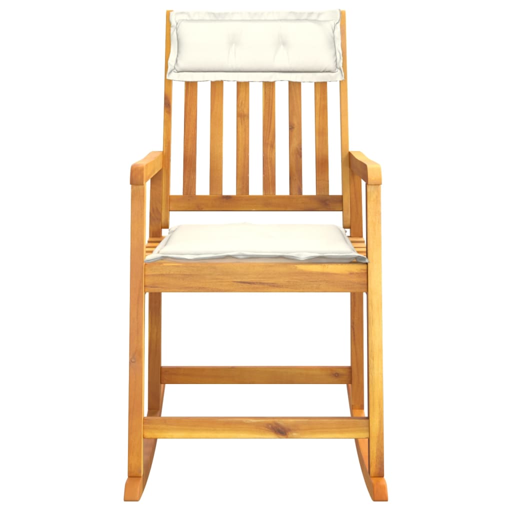 Supama kėdė su pagalvėlėmis, akacijos medienos masyvas