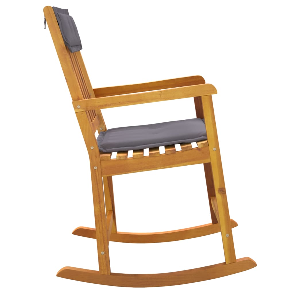 Supama kėdė su pagalvėlėmis, akacijos medienos masyvas