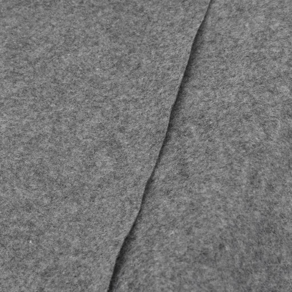 Baseino paklotas, pilkas, 420x220cm, poliesterio geotekstilė