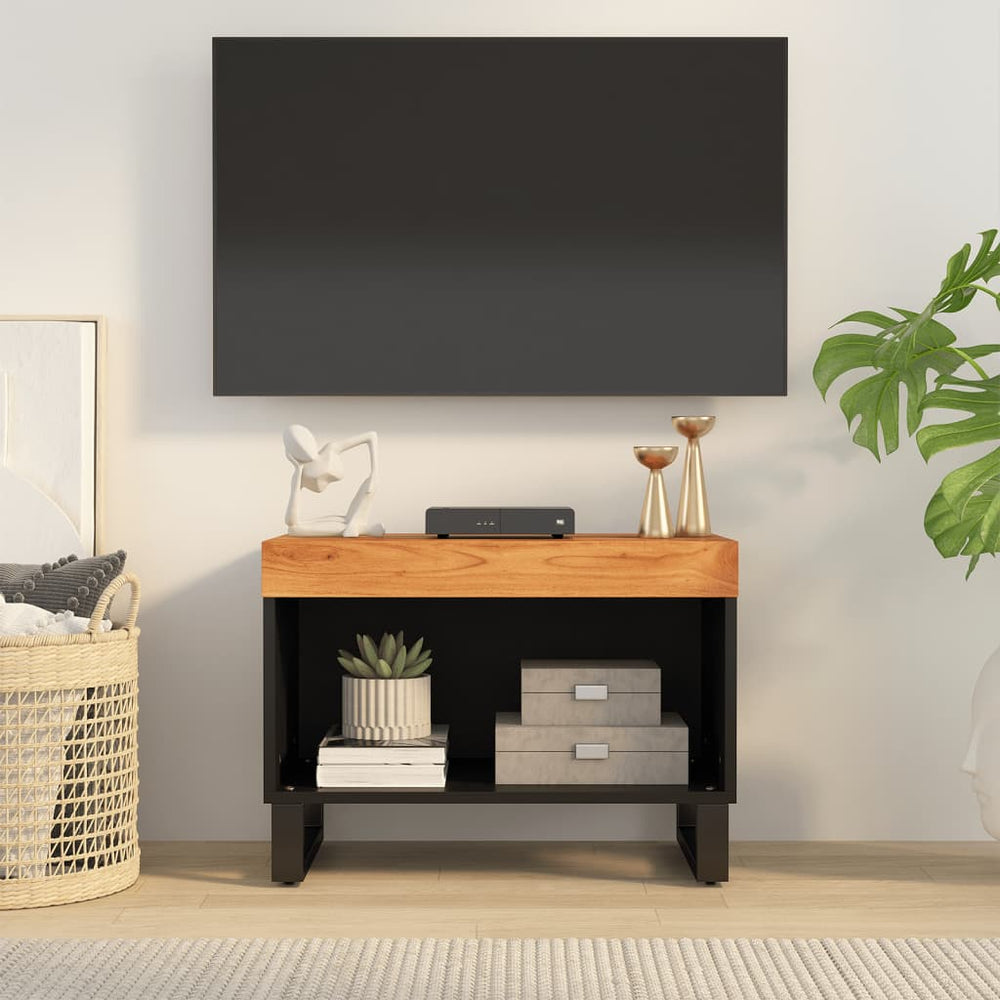 Televizoriaus spintelė, 60x33x43,5cm, akacijos medienos masyvas