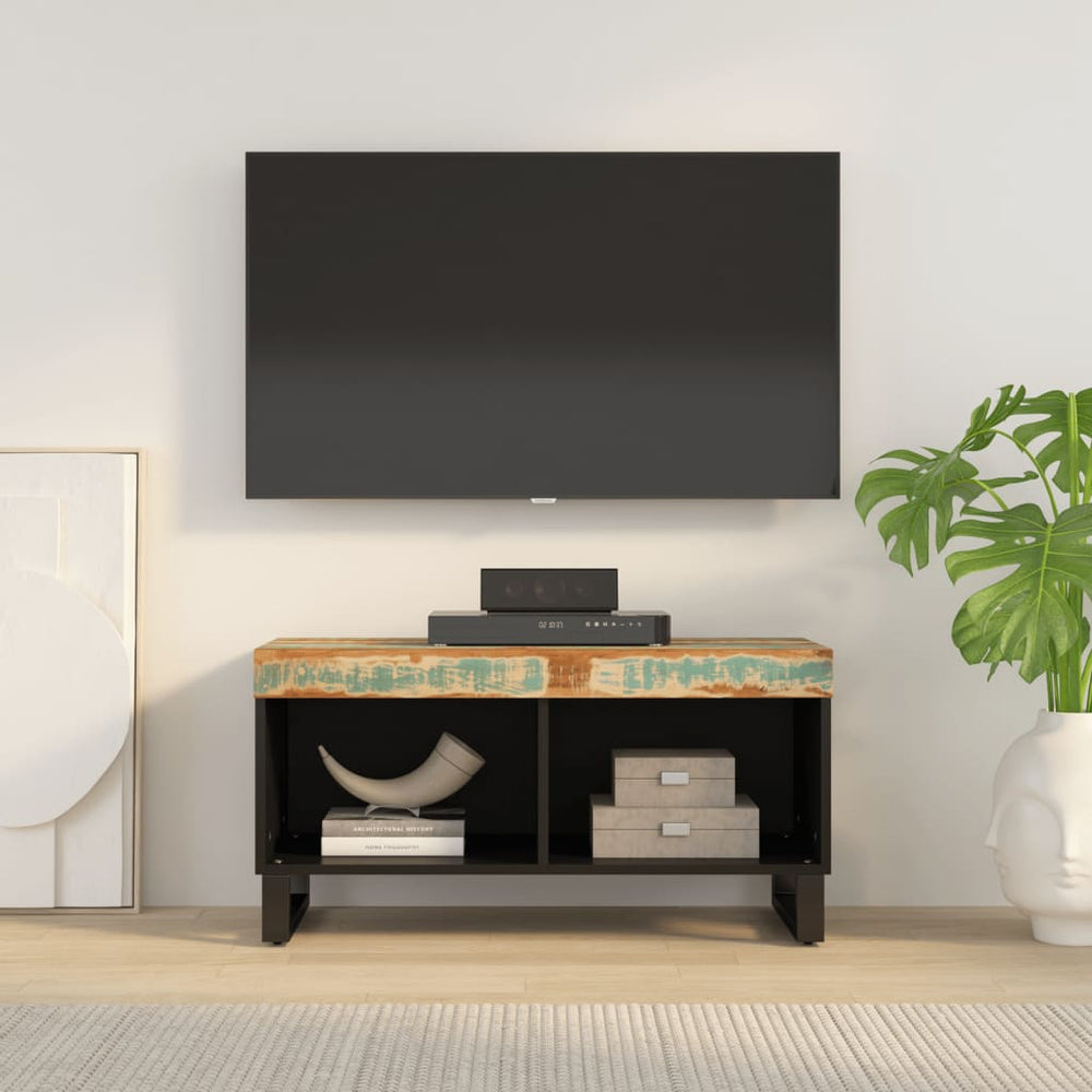 Televizoriaus spintelė, 85x33x43,5cm, perdirbta mediena