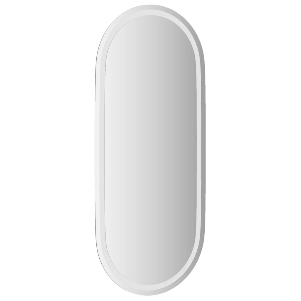 Vonios kambario LED veidrodis, 100x45cm, ovalus