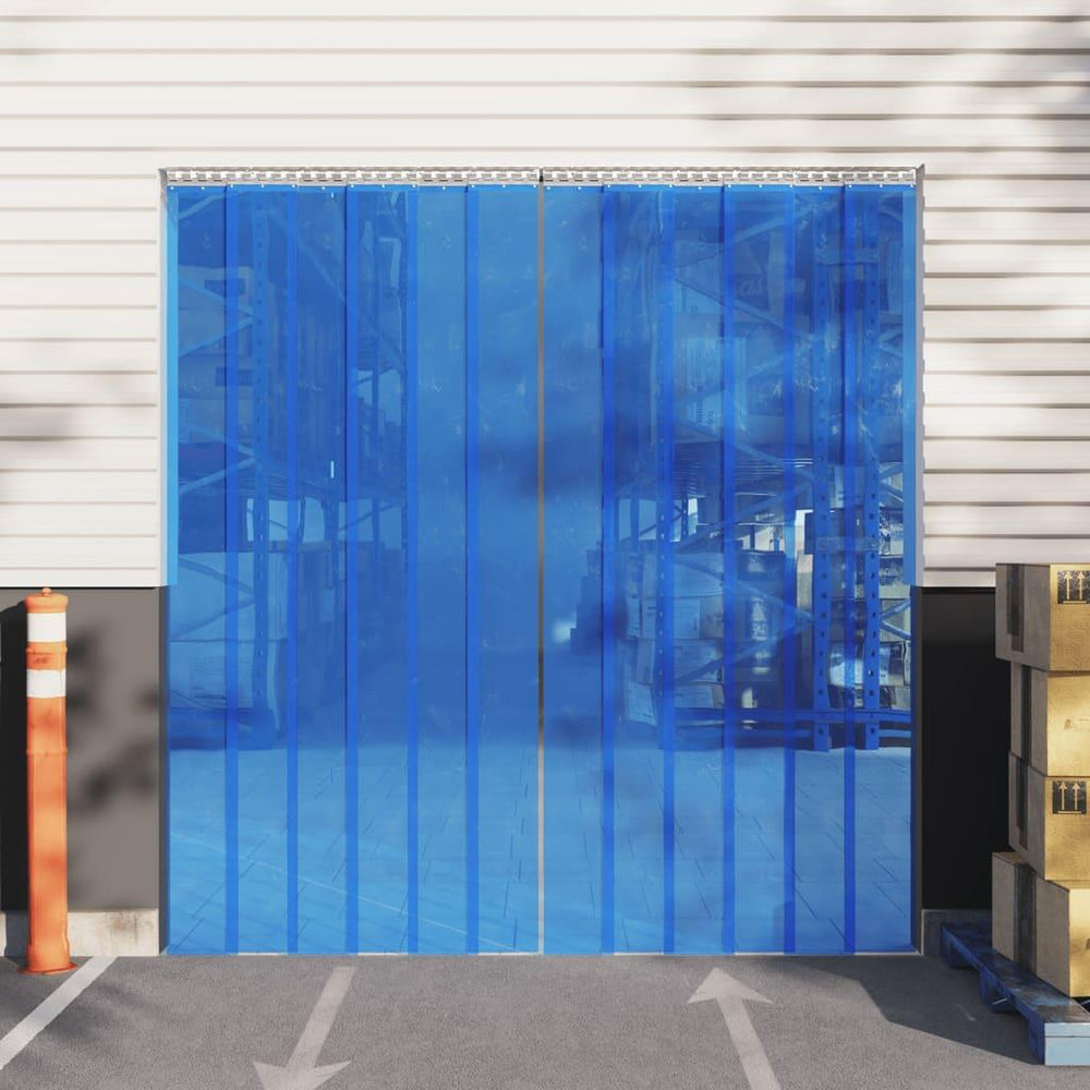 Durų užuolaida, mėlyna, 200mmx1,6mm, 10m, PVC