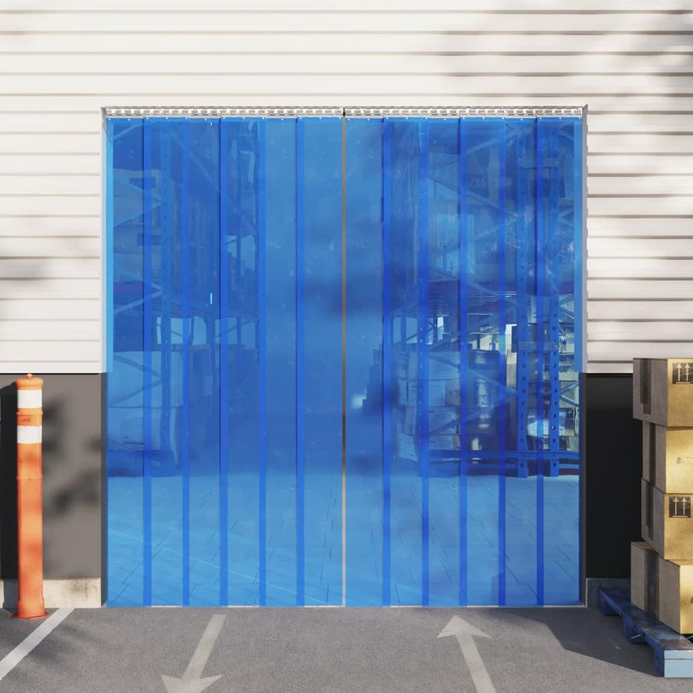 Durų užuolaida, mėlyna, 200mmx1,6mm, 25m, PVC