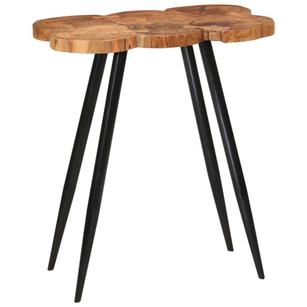 Rąstinis baro stalas, 90x54x105cm, akacijos medienos masyvas