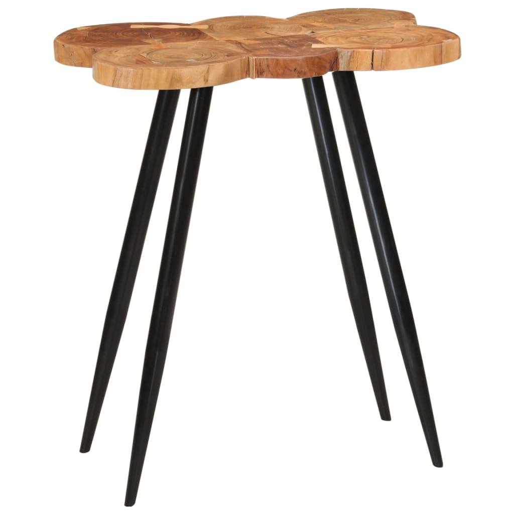 Rąstinis baro stalas, 90x54x105cm, akacijos medienos masyvas
