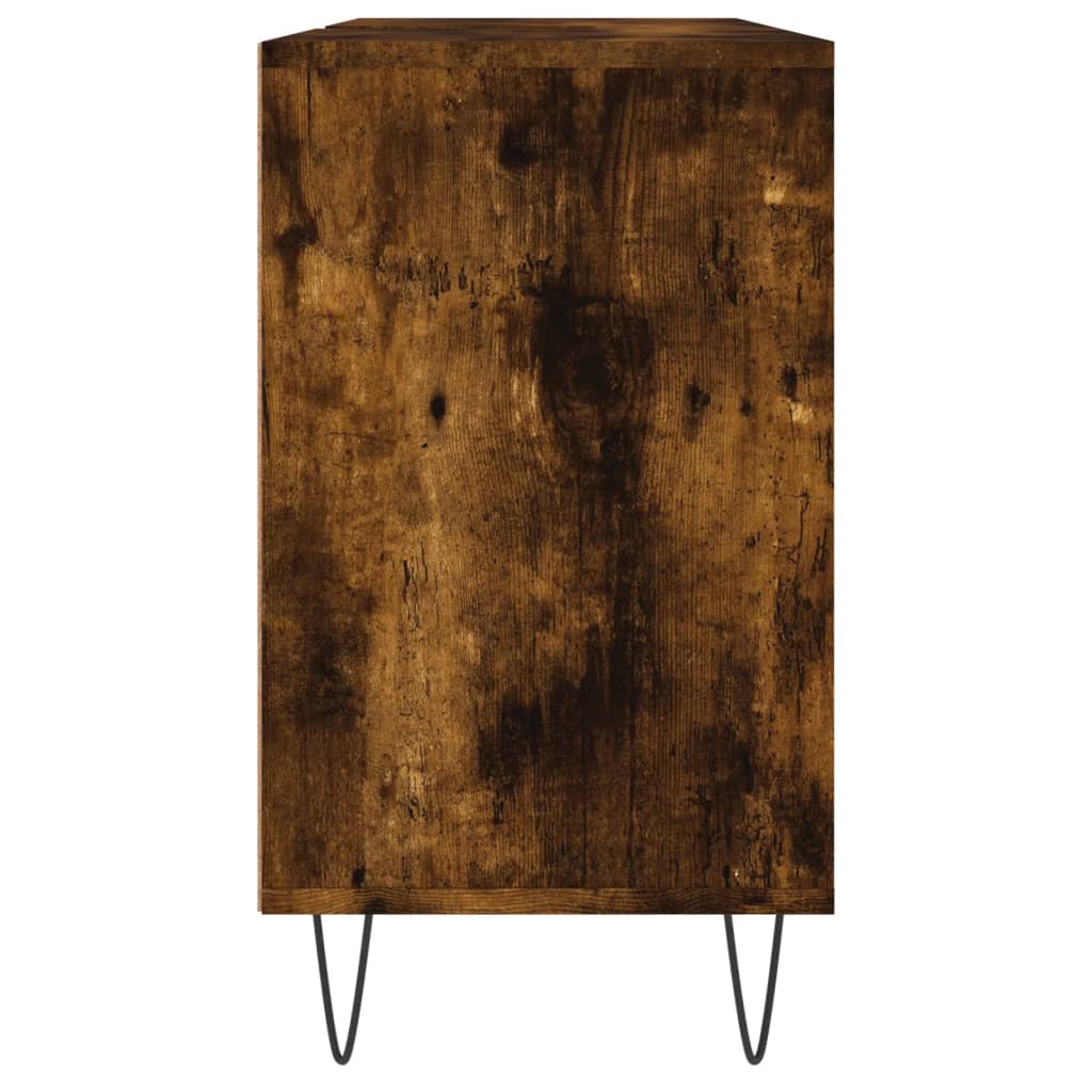 Vonios kambario spintelė, dūminio ąžuolo, 80x33x60cm, mediena