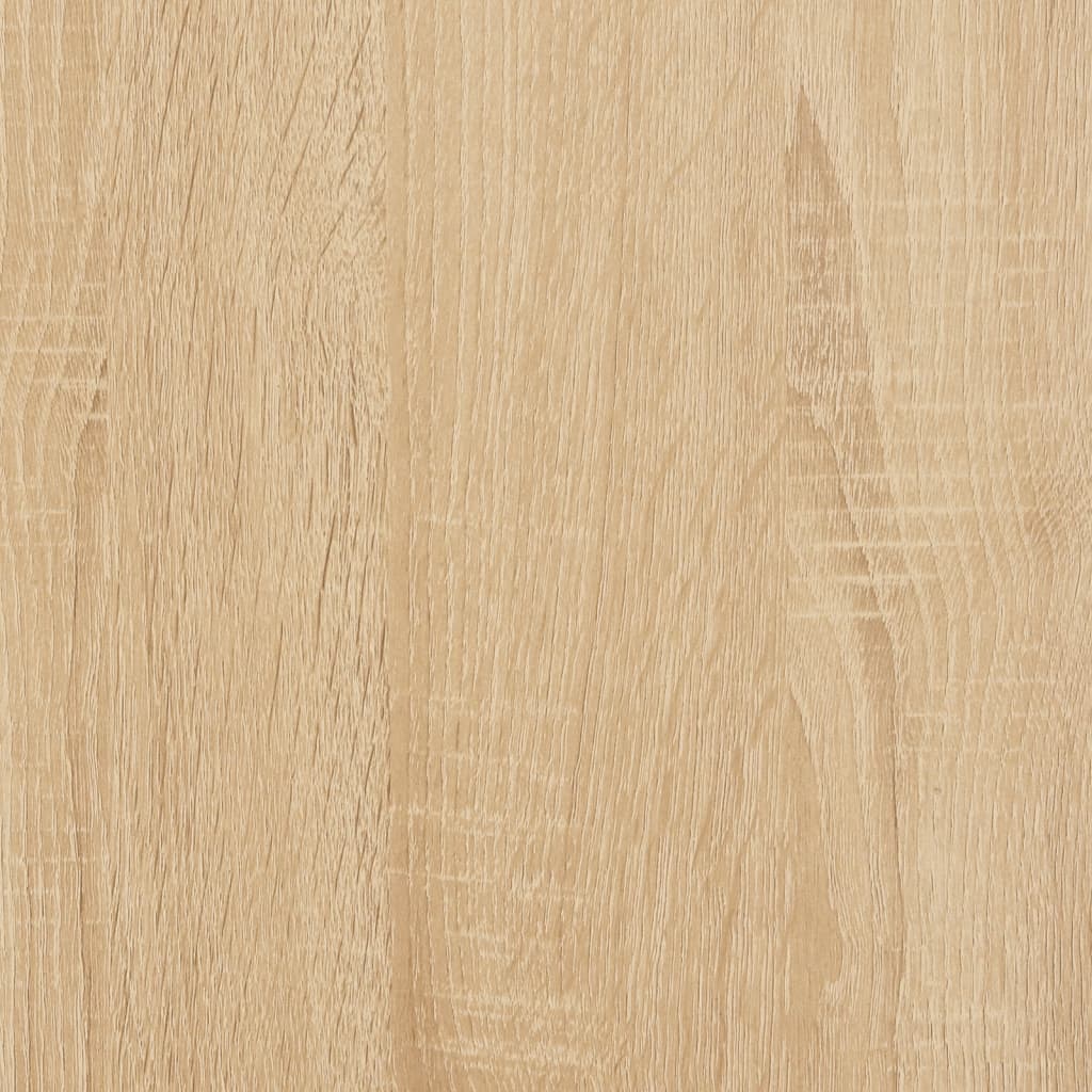 Vinilinių plokštelių spintelė, ąžuolo, 84,5x38x89cm, mediena (831782)