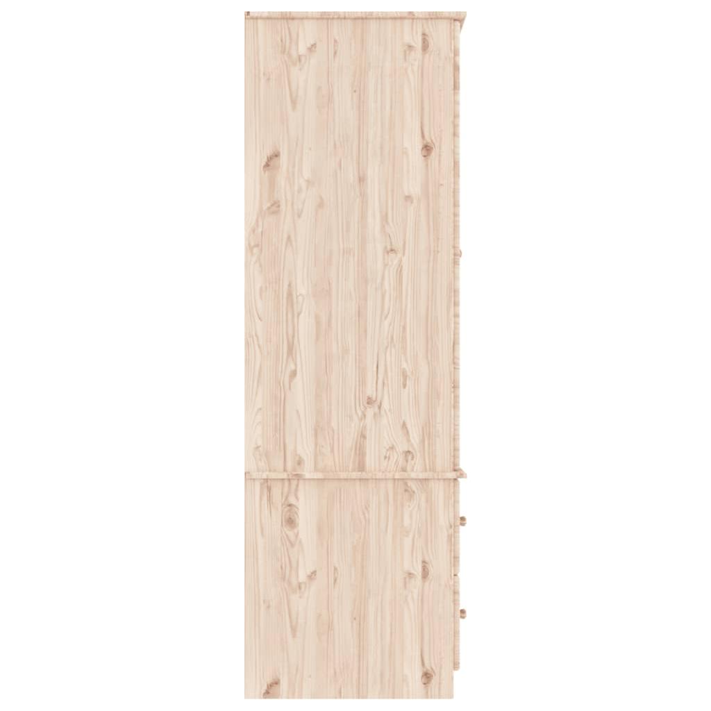 Drabužių spinta ALTA, 90x55x170cm, pušies medienos masyvas