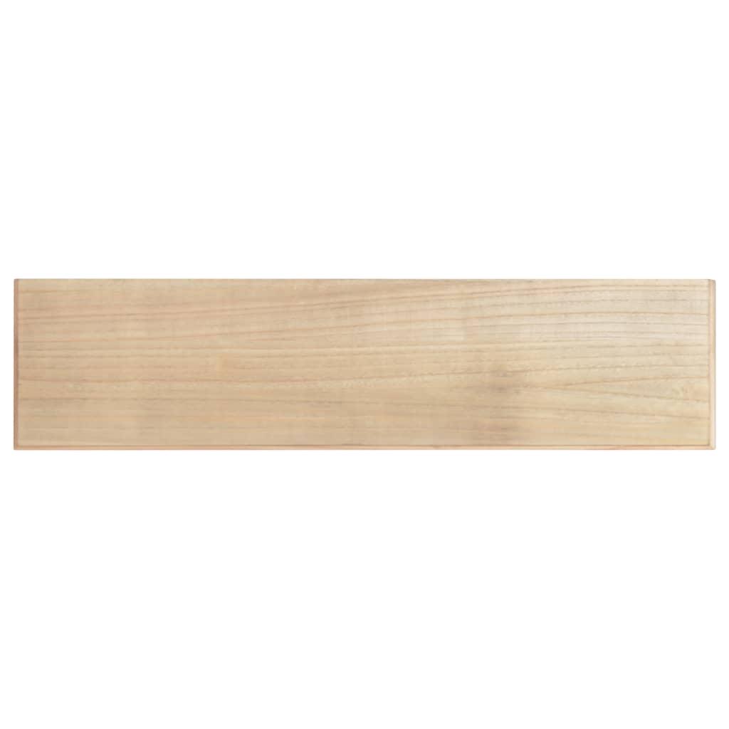 Konsolinis staliukas, juodas, 110x30x76cm, apdirbta mediena