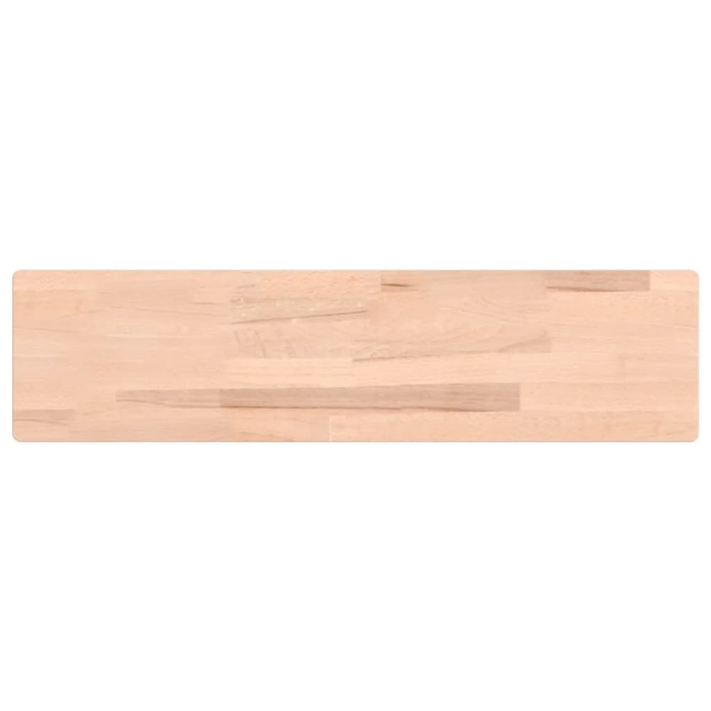 Sieninė lentyna, 80x20x1,5cm, bukmedžio medienos masyvas