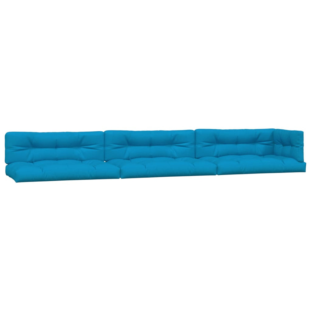 Palečių pagalvėlės, 7vnt., mėlynos spalvos, audinys