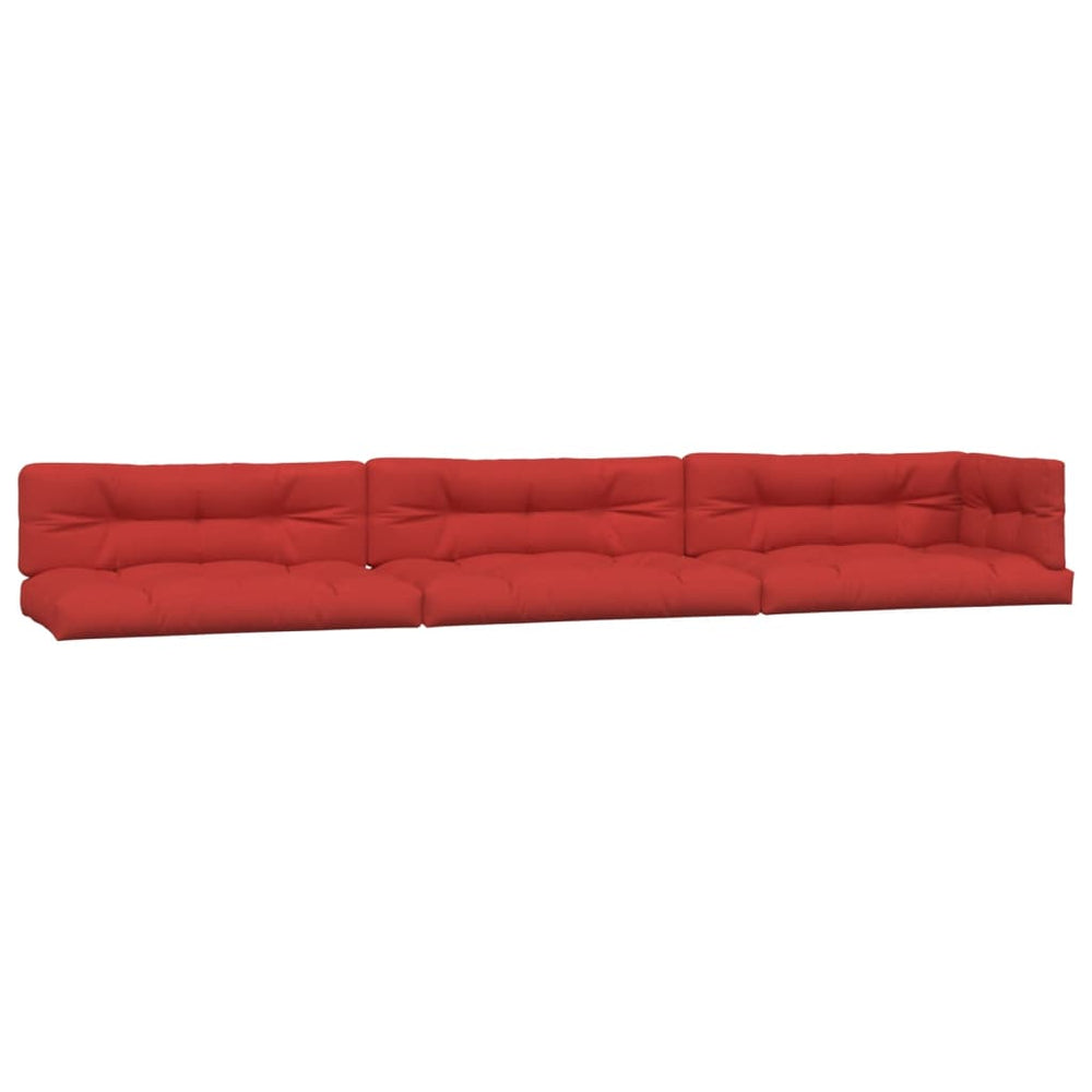 Palečių pagalvėlės, 7vnt., raudonos spalvos, audinys