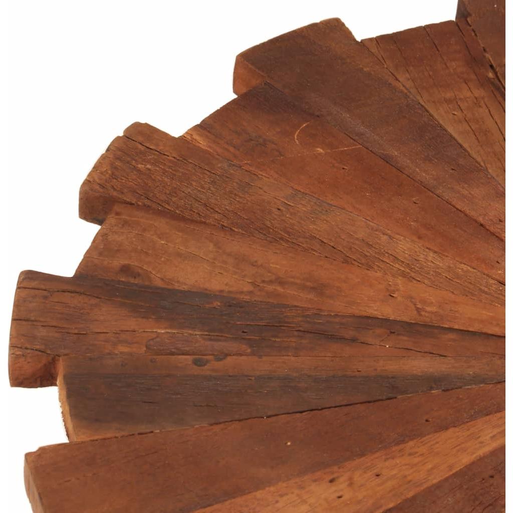 Kavos staliukai, 2vnt., perdirbtos medienos masyvas ir geležis