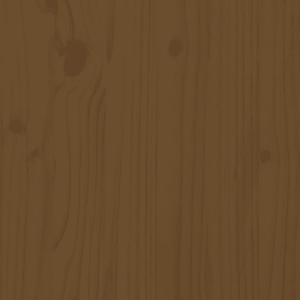 Lovos rėmas su galvūgaliu, rudas, 120x200cm, medienos masyvas