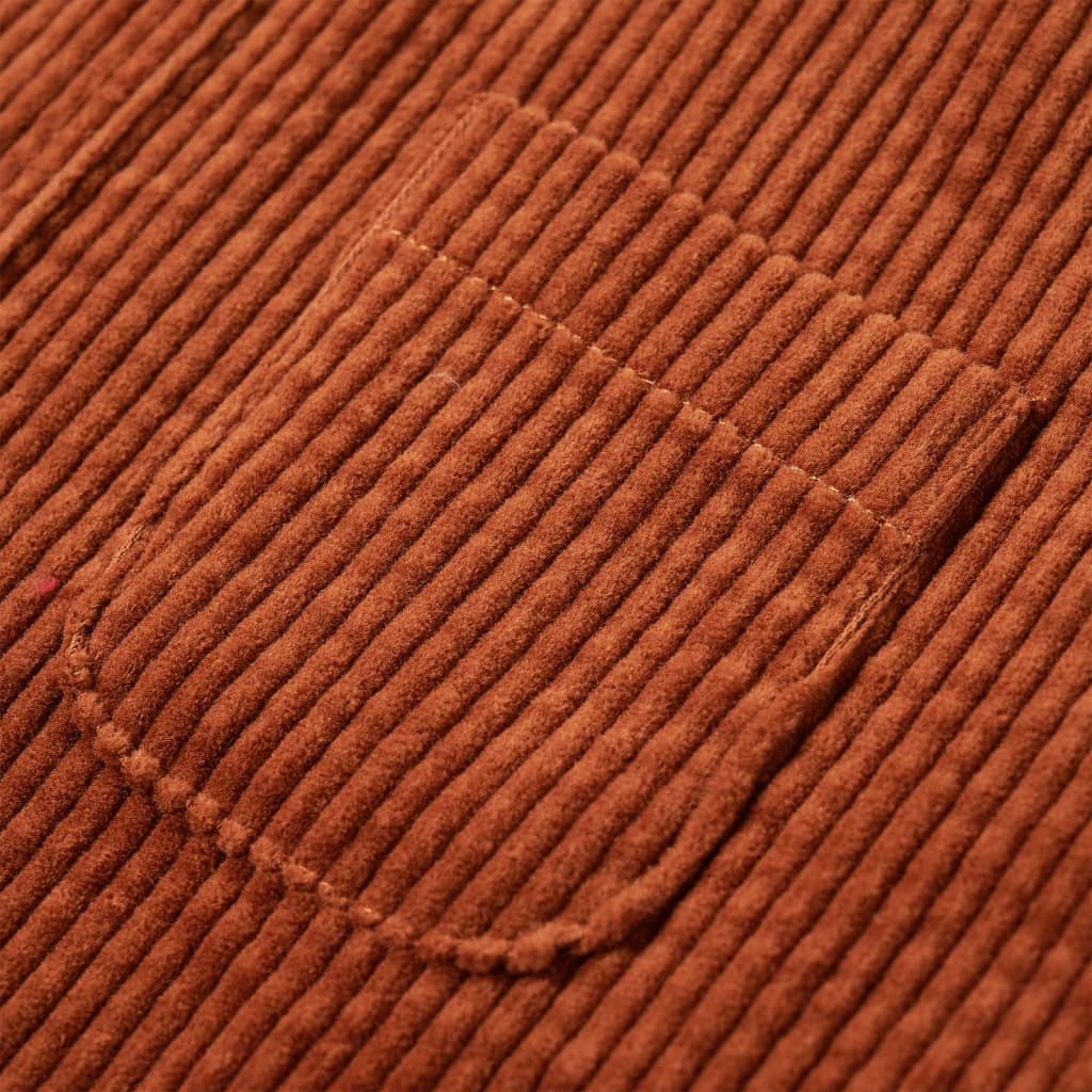 Vaikiškas kombinezonas-suknelė, smėlio spalvos, velvetas, 116 dydžio