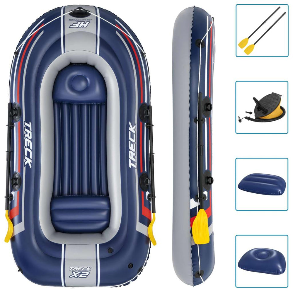 Bestway Hydro-Force Pripučiamos valties rinkinys Treck x2, 255x127cm
