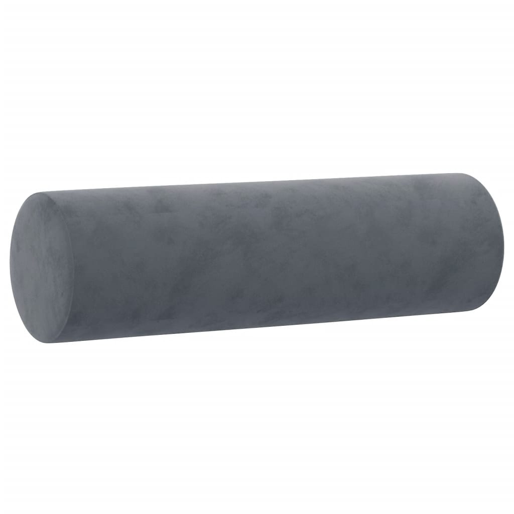 Sofos komplektas su pagalvėmis, 4 dalių, pilkas, aksomas