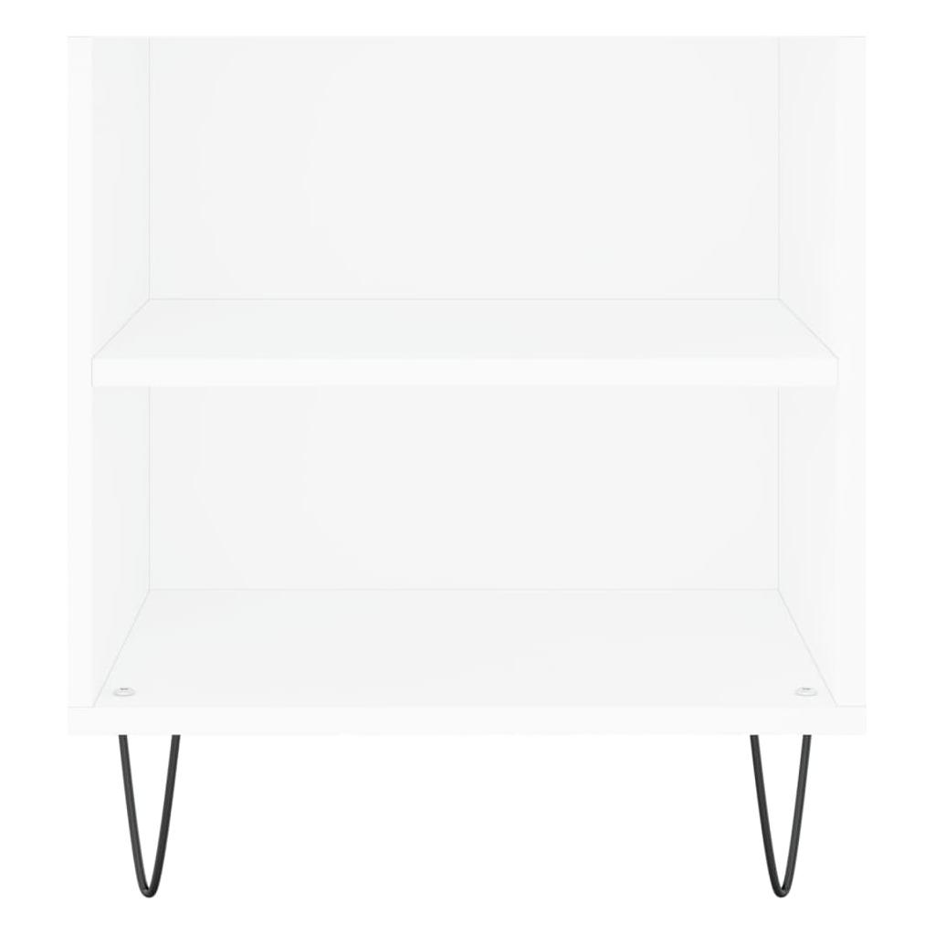 Kavos staliukas, baltas, 102x44,5x50cm, apdirbta mediena