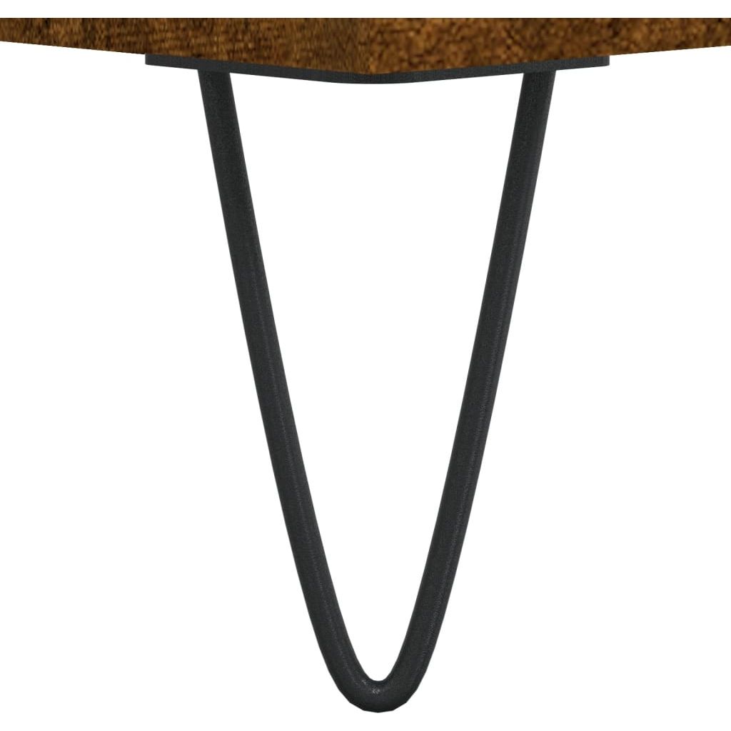 Kavos staliukas, dūminio ąžuolo, 90x49x45cm, apdirbta mediena