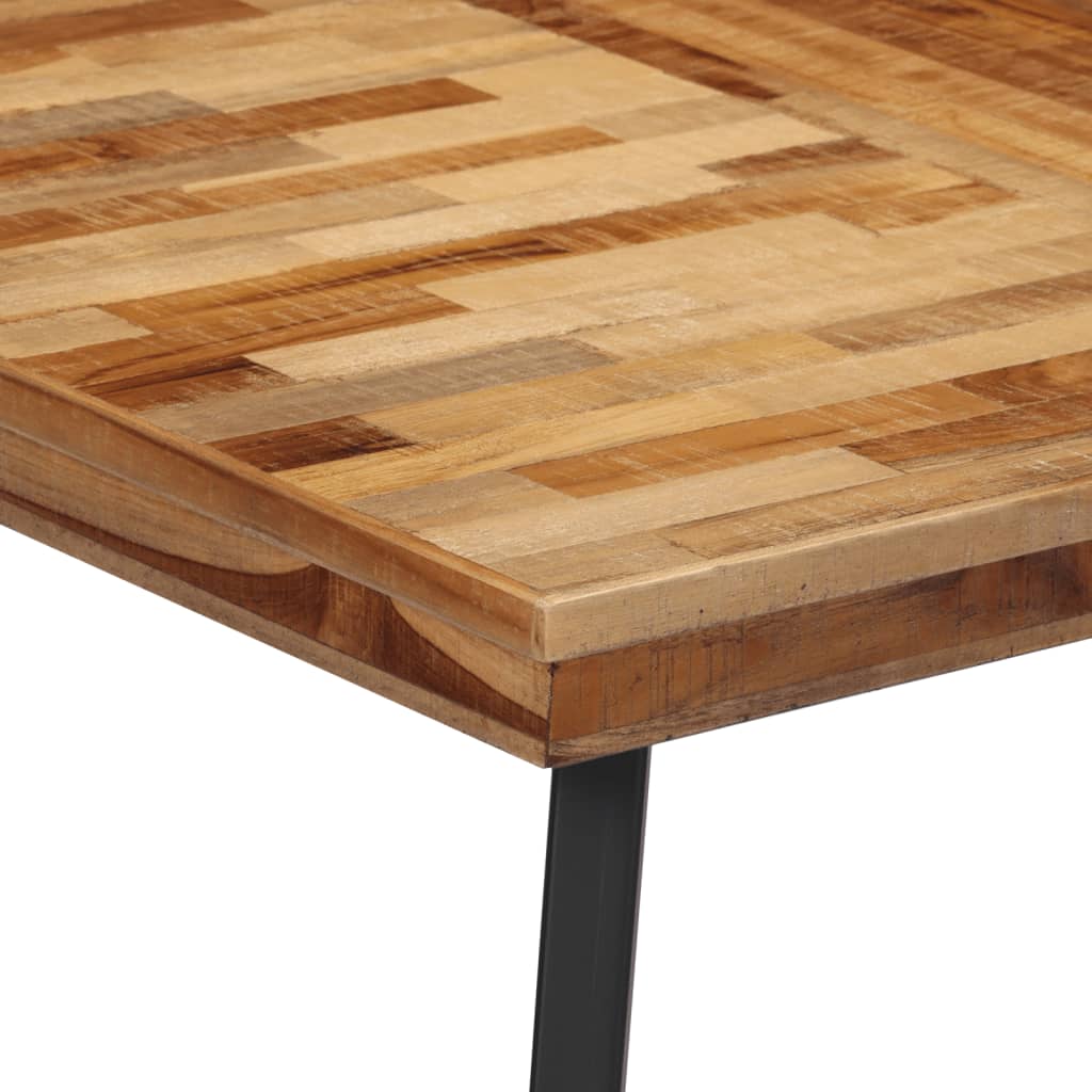 Valgomojo stalas, 169x98,5x76cm, tikmedžio medienos masyvas