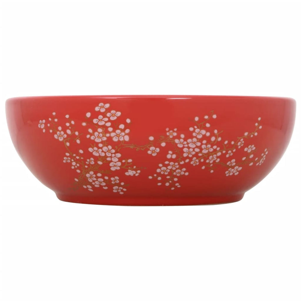 Praustuvas COUNTER, raudonas/baltas, 41 cm.