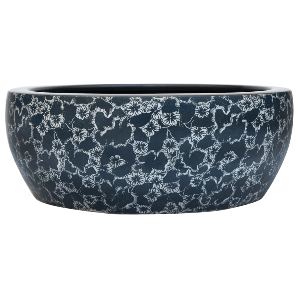 Praustuvas COUNTER, mėlynas/juodas, 41 cm.