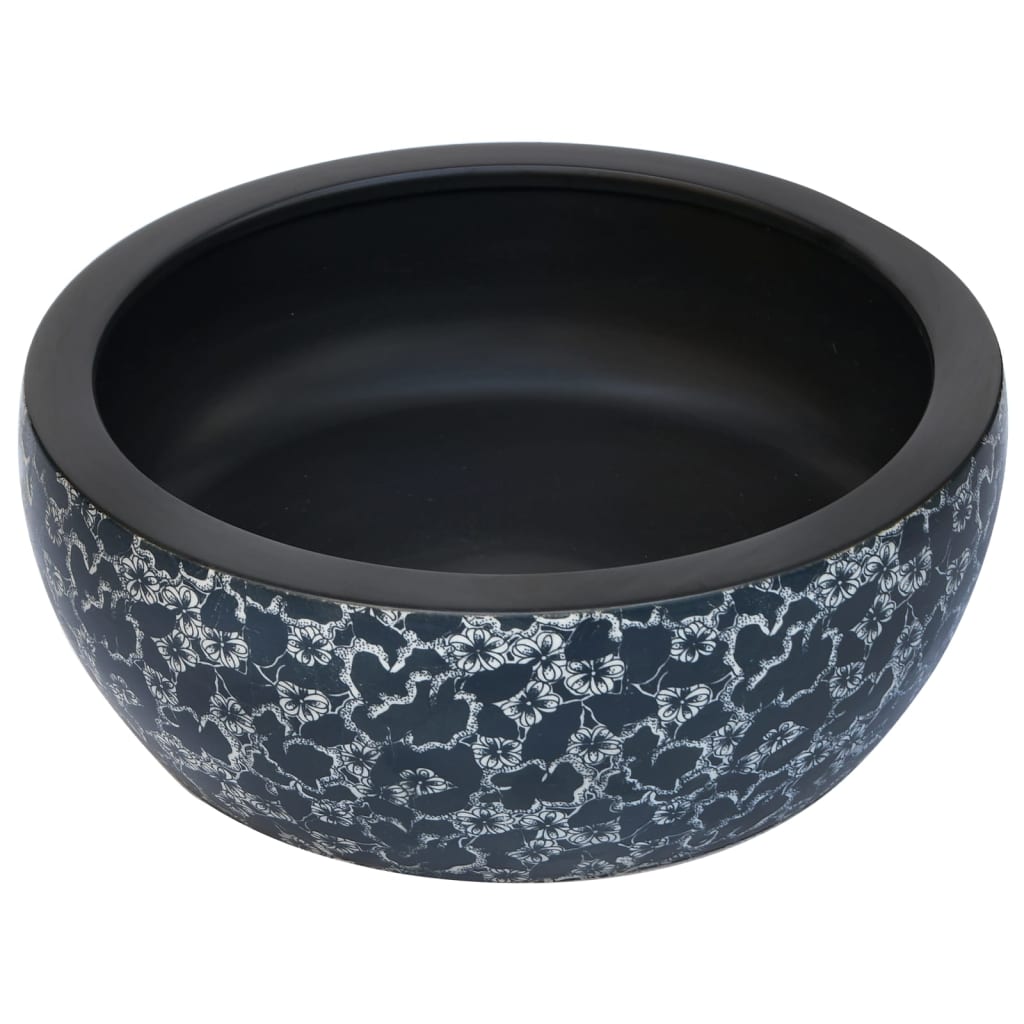 Praustuvas COUNTER, mėlynas/juodas, 41 cm.