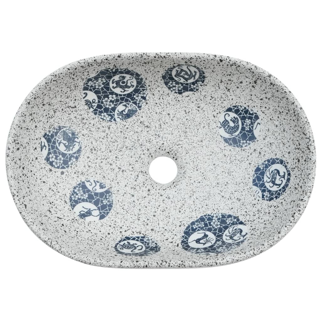 Praustuvas MAGNIFICENT, 47cm., pilkas/mėlynas