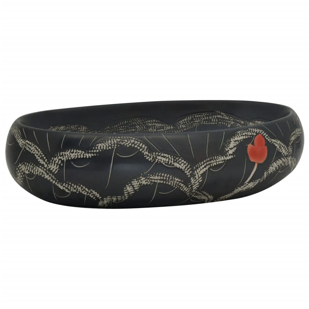 Praustuvas VINTAGE, juodas, 59 cm.