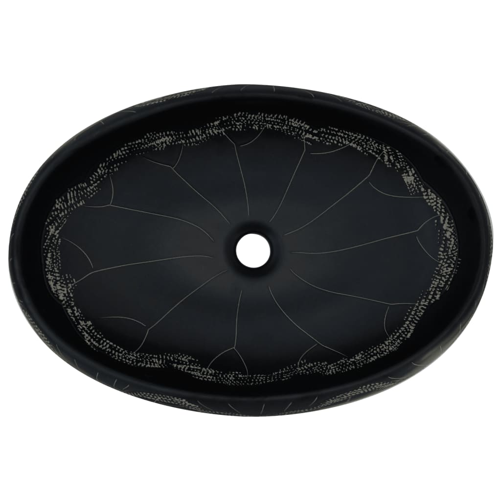 Praustuvas VINTAGE, juodas, 59 cm.