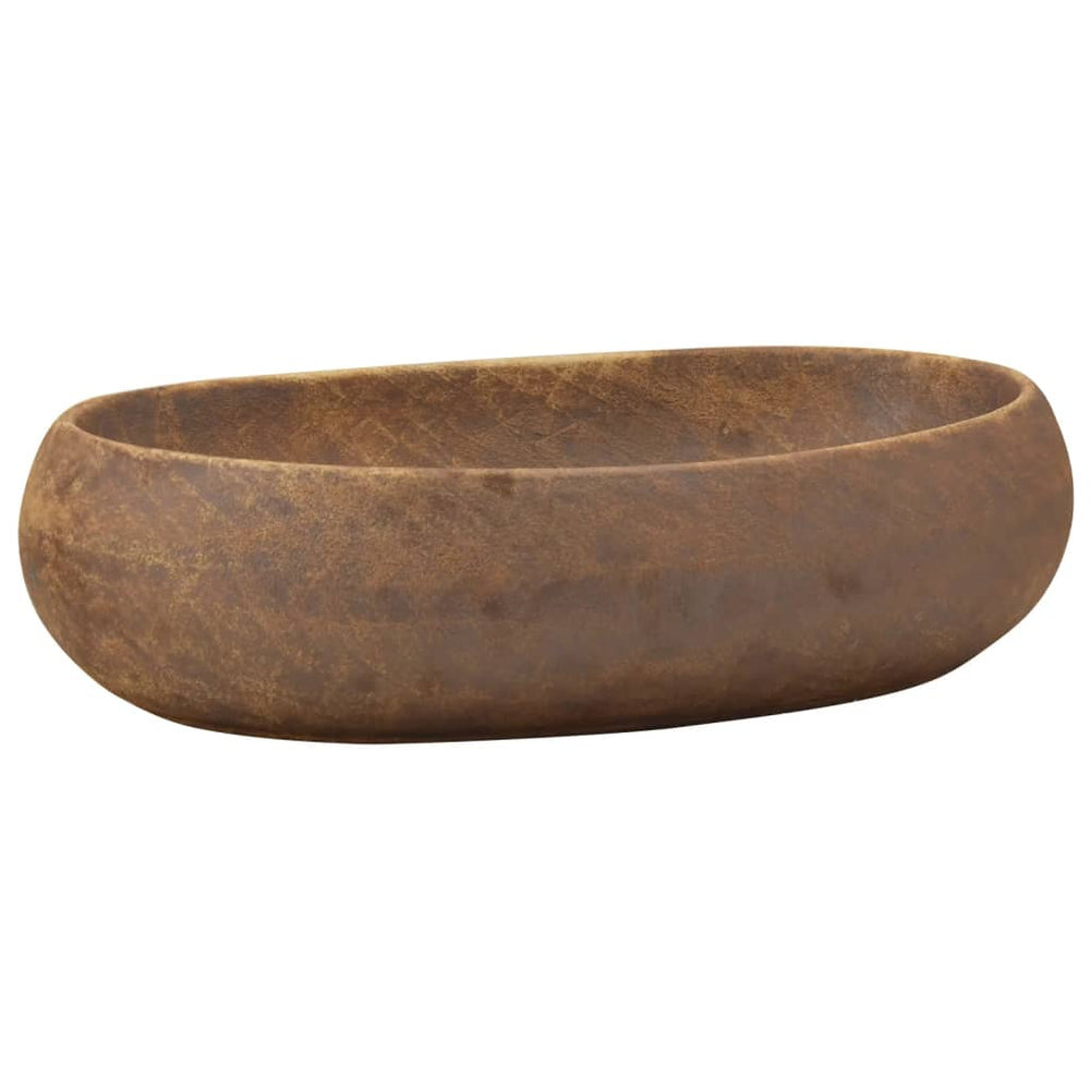 Praustuvas VINTAGE, rudas, 59 cm.