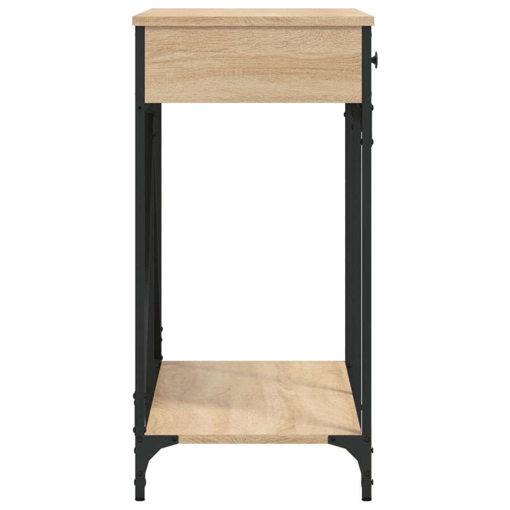 Konsolinis staliukas, ąžuolo, 100x39x78,5cm, apdirbta mediena