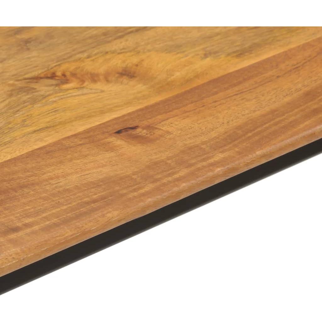 Konsolinis staliukas, 110x40x76cm, mango masyvas ir geležis