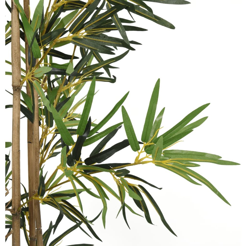 Dirbtinis bambukas, žalios spalvos, 150cm, 828 lapai