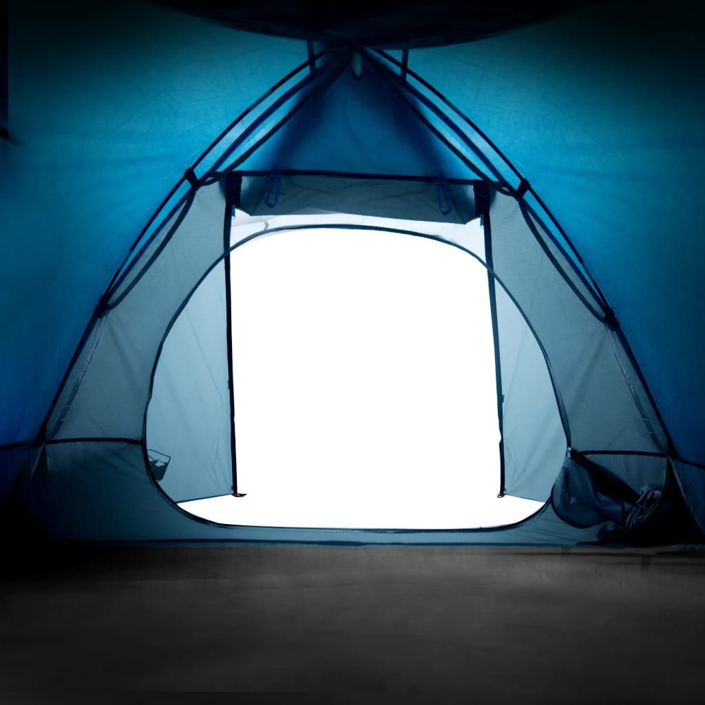 Dvivietė stovyklavimo palapinė, mėlyna, 224x248x118cm