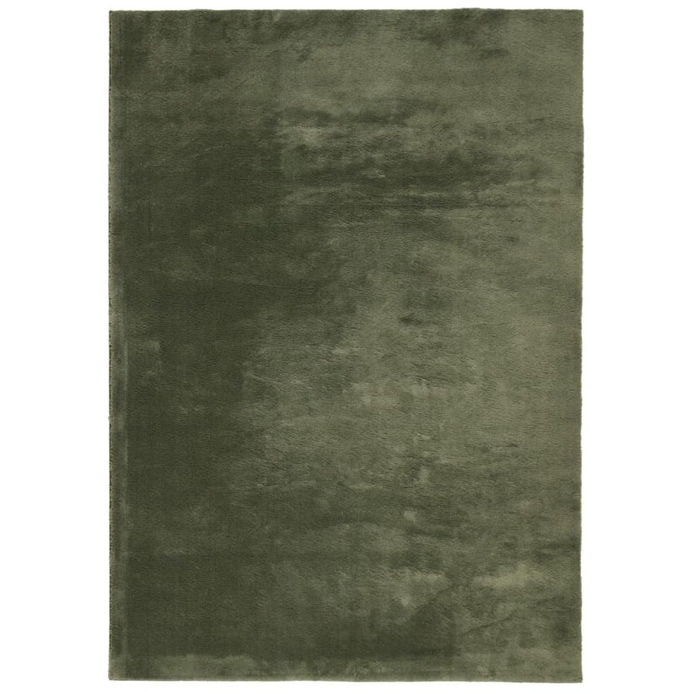 Kilimas HUARTE, žalias, 120x170cm, trumpi šereliai